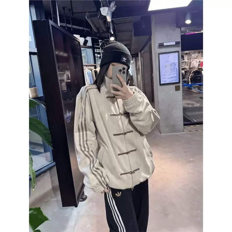 Chinese striped inspired jacket