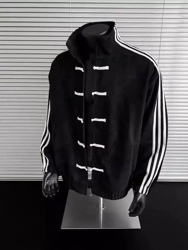 Chinese striped inspired jacket