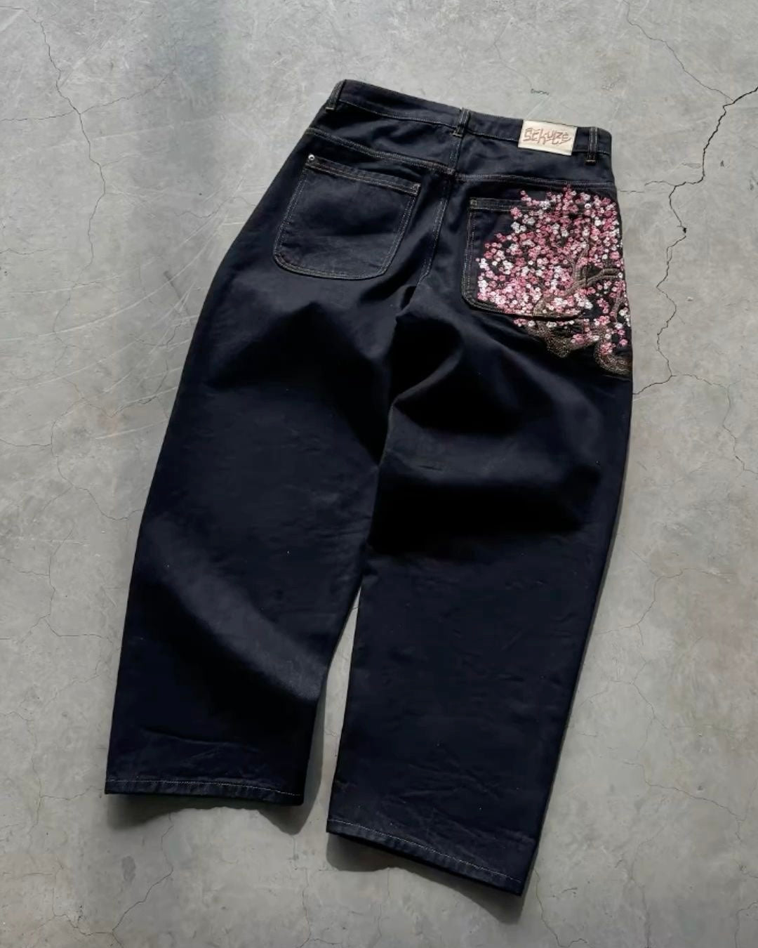 derschutze cherry blossom jeans
