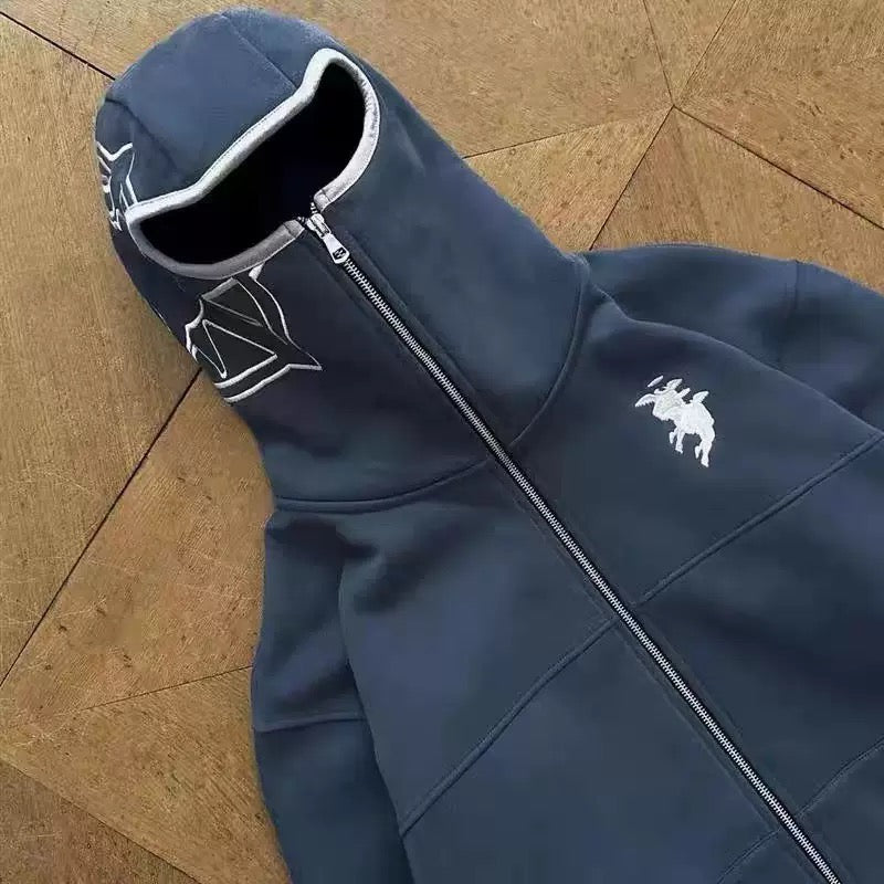 double head angel hoodie