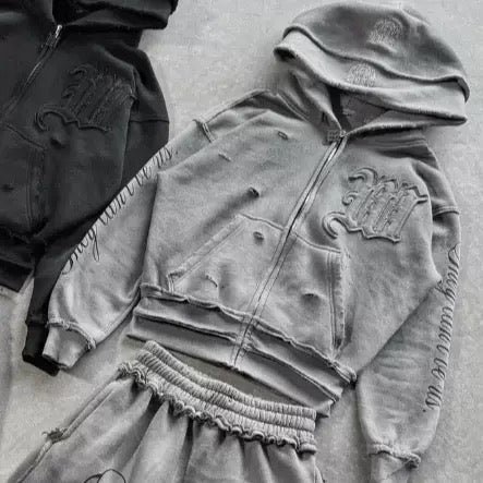 M hoodie + sweatpants