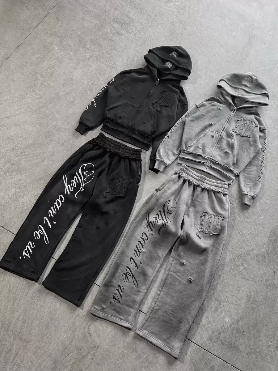 M hoodie + sweatpants