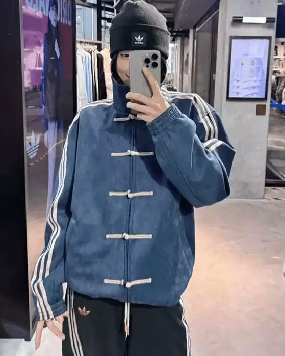 Chinese striped inspired jacket
