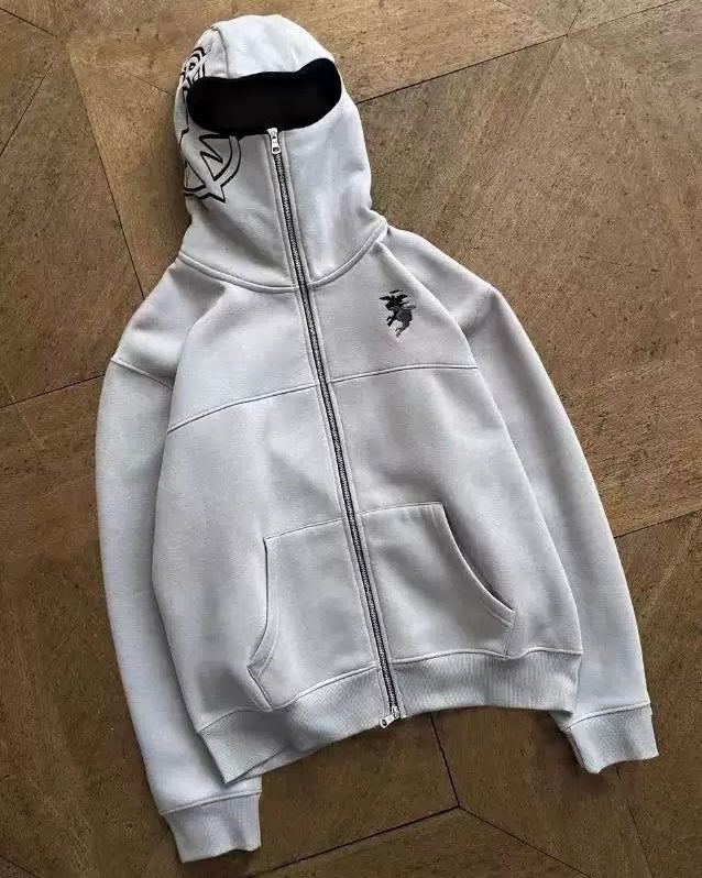 double head angel hoodie