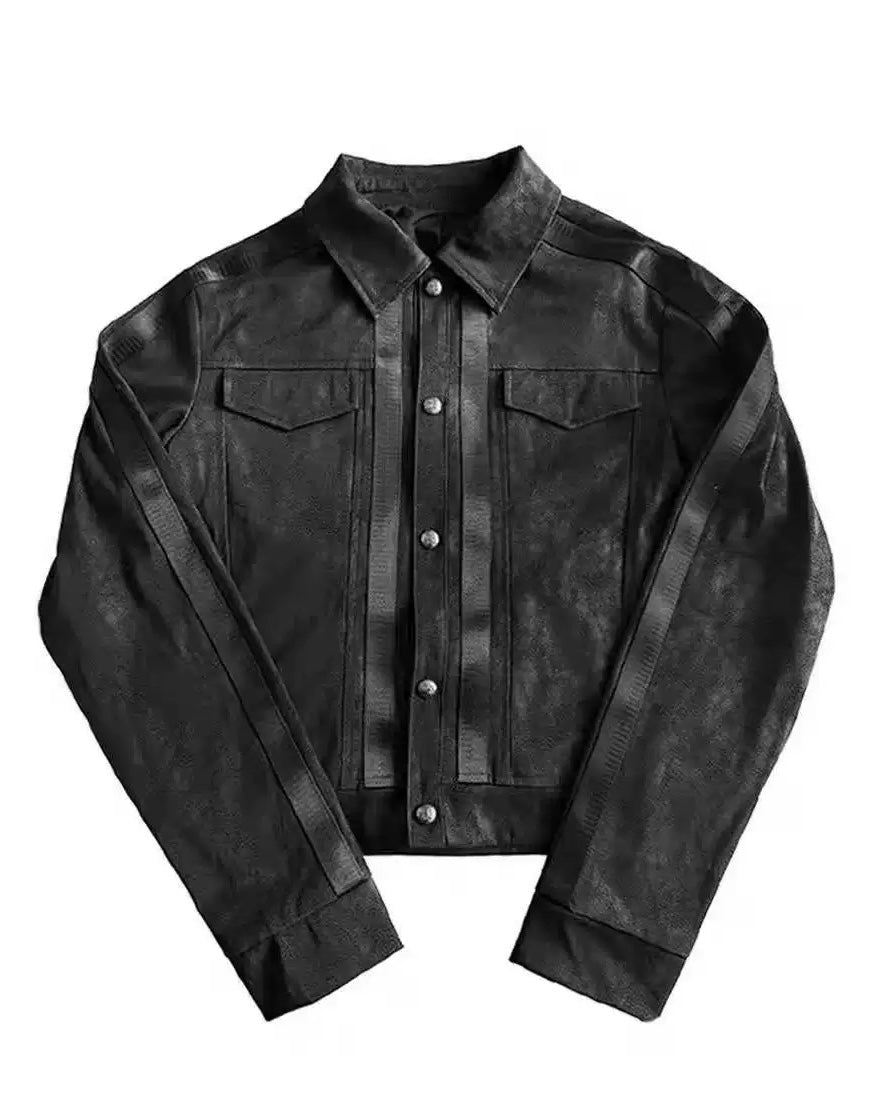 high quality leather jacket